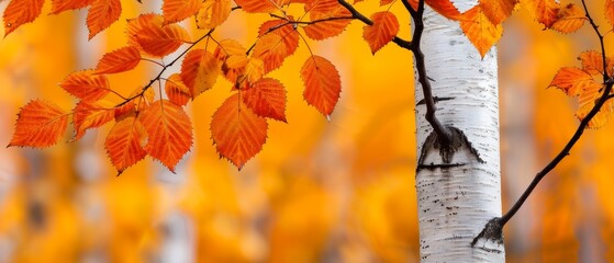 Breathtaking autumn forest, rich fall foliage, golden and crimson leaves, detailed textures, picturesque view of nature's seasonal transition