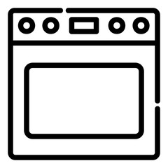 oven outline icon