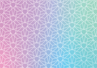 Pastel geometric soft pattern colorful background