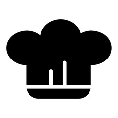 chefhat glyph icon