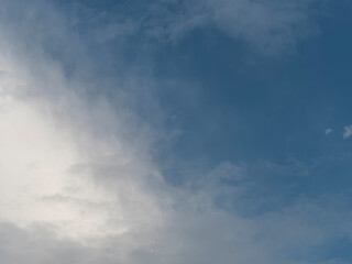 空と雲の背景素材