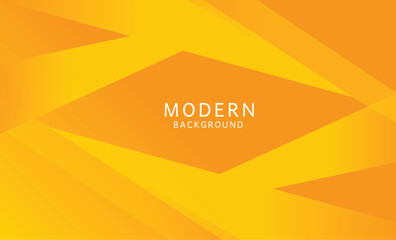 Obraz premium Modern soft yellow background with abstact geometric overlay layers and line