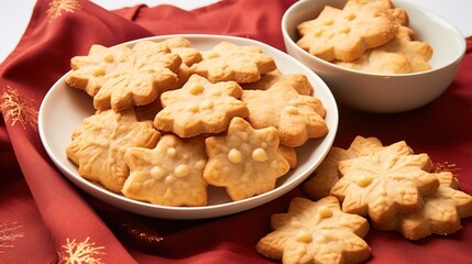 Naklejka premium cookies in a bowl