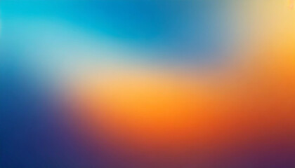 abstract blur orange and blue gradient background with soft transitions and vibrant hues, evoking a sense of warmth, tranquility, and creativity. Ideal for modern, artistic, and minimalist designs