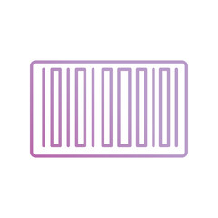 rice icon with white background vector stock illustration