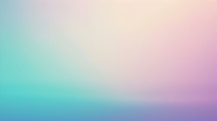 Gradient light purple to cyan abstract effect