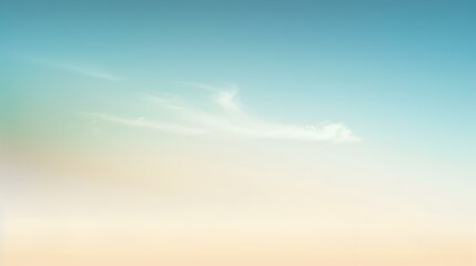 Gradient light azure to khaki abstract effect