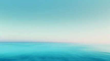 Obraz premium Gradient light indigo to turquoise abstract background