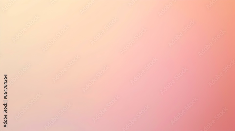 Wall mural Gradient light rose to tan abstract background