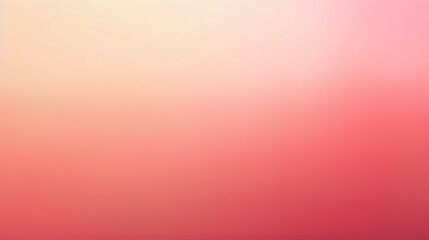 Gradient light rose to tomato abstract background