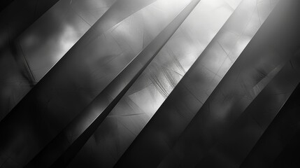 Abstract black and white background with diagonal lines and a soft, cloudy texture.