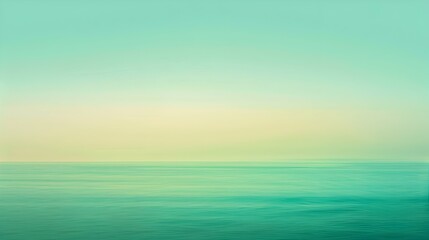 Obraz premium Gradient light sea green to turquoise abstract background