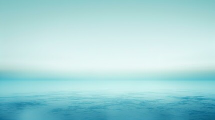Fototapeta premium Gradient light blue to turquoise abstract backdrop