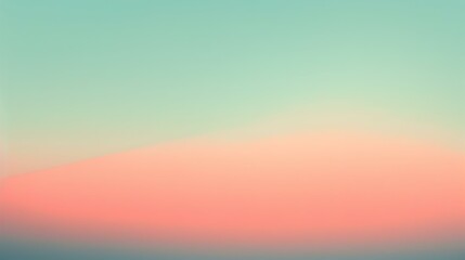 Gradient light aqua to dark salmon abstract background