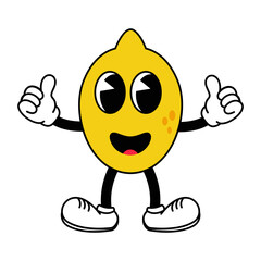 Retro Groovy Cartoon