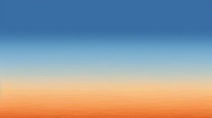 Fototapeta premium Gradient light cornflower blue to orange abstract background