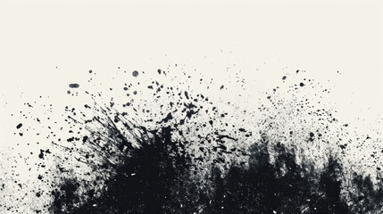 Abstract halftone texture in monochrome style with gradient overlay