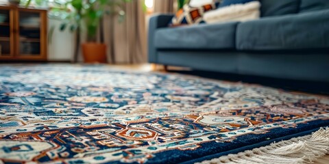 Naklejka premium Tips for deep cleaning carpets and removing stains using carpet cleaners. Concept Carpet Cleaning, Stain Removal, Deep Cleaning, Carpet Cleaners, Tips