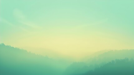 Obraz premium Gradient light green to light blue abstract background