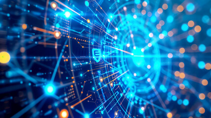 Fototapeta premium the role of AI in internet networking security