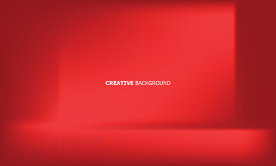 Obraz premium red abstract background with space paper texture with light 