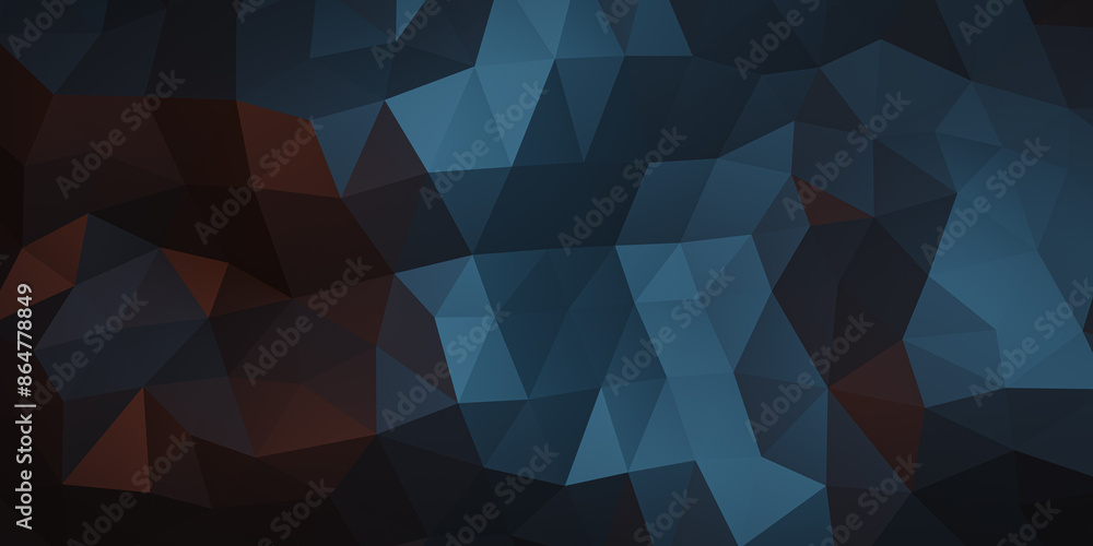 Poster triangle shape abstract wallpaper backgrounds. 3d rendering
