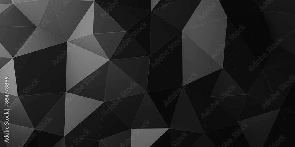 Poster triangle shape abstract wallpaper backgrounds. 3d rendering