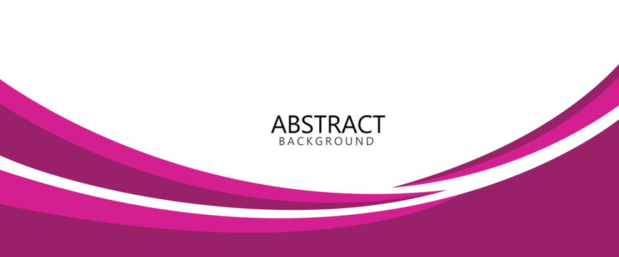 abstract business banner background with pink gradient color