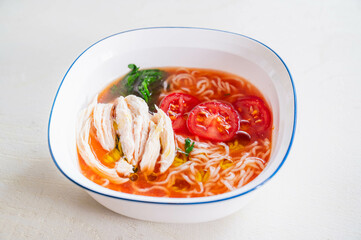 ガスパチョ風そうめん