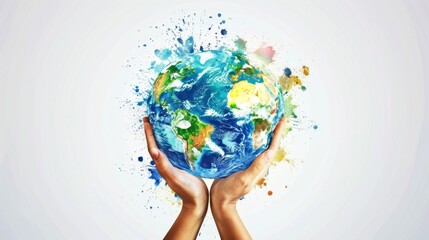 Industrial Smokestacks Emitting Air Pollution - Black and White Illustration on White Background