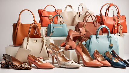 shoes and handbag