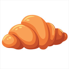 Freshly Baked Croissant Illustration