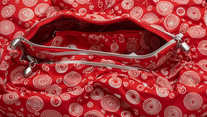 red shopping bag