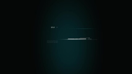 Modern lower third with a technology background. There is space for logo placement news animation title bar banner template
