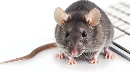 Computer Mice Isolated on a Clean White Background