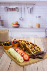 Desayuno perfecto, almuerzo frutas 