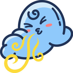 Weather_Wind_Blow SVG