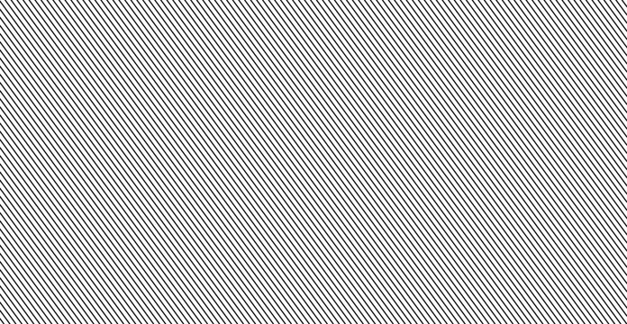 Diagonal lines on white background. Rows of slanted black lines. Stripes grid.