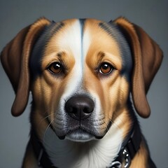portrait of a dog