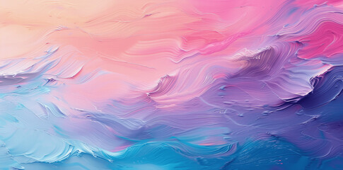 Pastel Underwater Abstract Waves Background for Spring and Easter