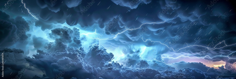 Poster high-definition 4k resolution emphasizes the sharp focus on the intense atmospheric scene