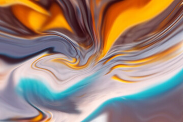 Cool background distorted. Wallpaper and dreamy for  graphics. Light dream and twirl with liquid colors wonderful amazing and digital world	
