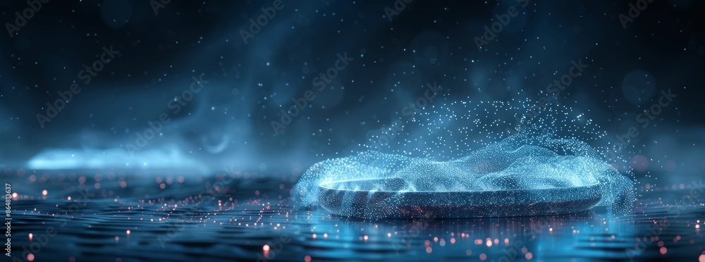 Poster high-speed secure home wireless next generation 5g router for fast internet networks and online comm