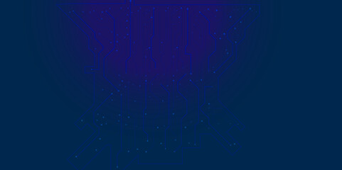 Abstract technology background, Circuit technology background with hi-tech digital data connection system.
