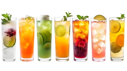 Fototapeta premium Thai Beverage Product Shot on Clean White Background