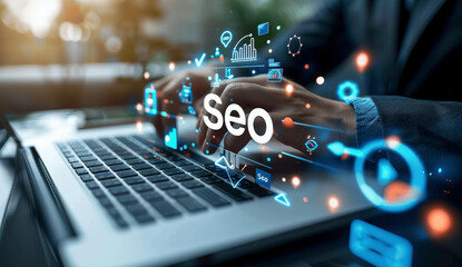 Business Professionals Utilizing SEO Tools for Enhanced Online Visibility, Organic Traffic Growth, and Higher Search Engine Rankings Through Strategic Digital Marketing Optimization Techniques