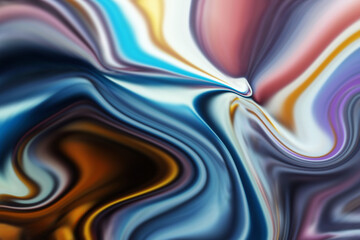 Cool background distorted. Wallpaper and dreamy for  graphics. Light dream and twirl with liquid colors wonderful amazing and digital world	
