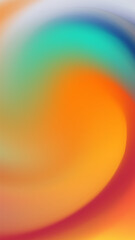 Visually striking vertical mesh wave blur background in a sophisticated orange and blue color scheme, ideal for creating impactful digital and print designs