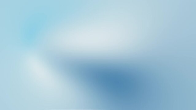 Blurred white cloud and blue sky abstract background, seamless loop motion graphic video wallpaper