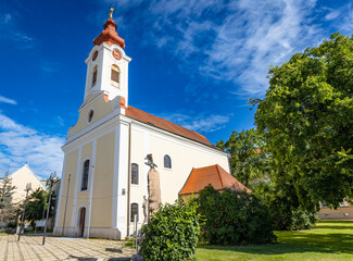 Kirche in V&ouml;sendorf, in der N&auml;he von Wien, Nieder&ouml;sterreich